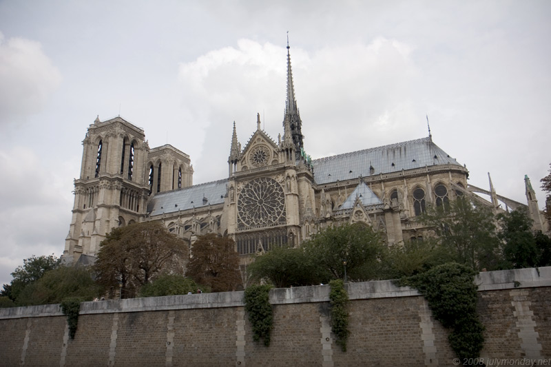 Notre Dame de Paris, September 13, 2008