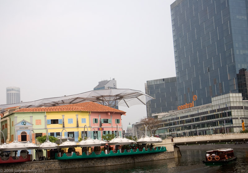 Quay district, Singapore, Feb. 2009