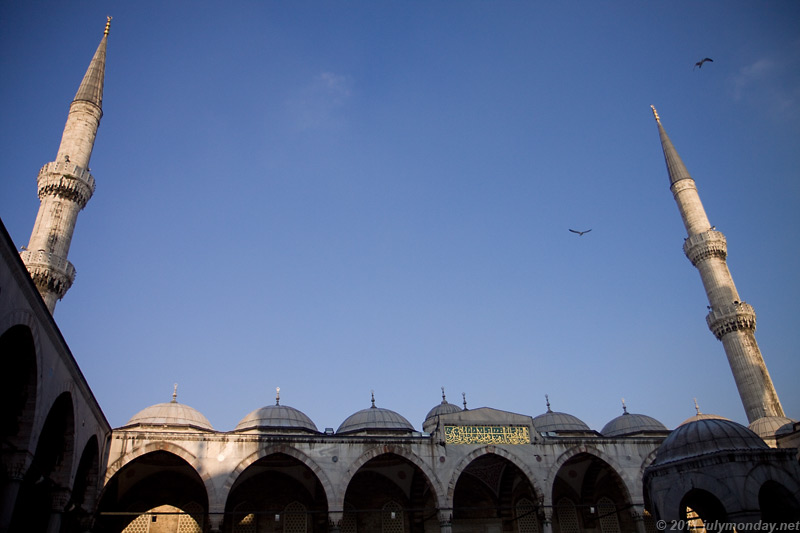 Courtyard of the Blue Mosque
