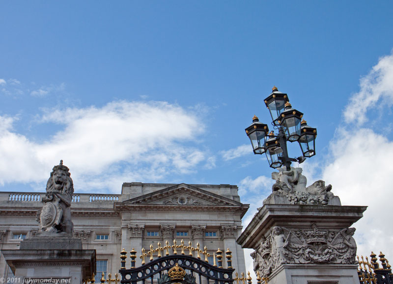 Lanterns at Buckingham Palace