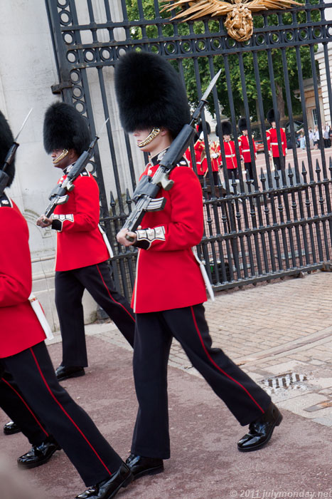 Changing the Guard, leaving